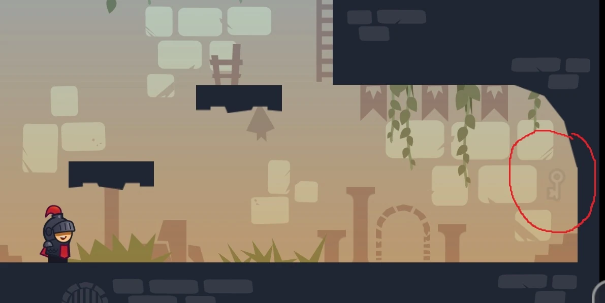 Tricky Castle gameplay scene for level 13 guide
