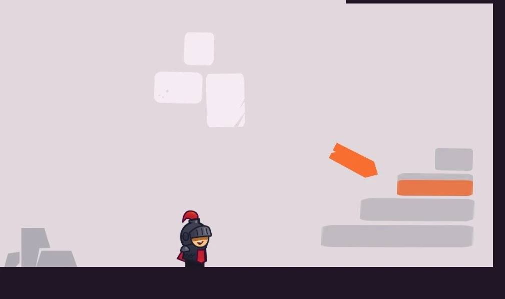 Tricky Castle gameplay scene for level 19 guide