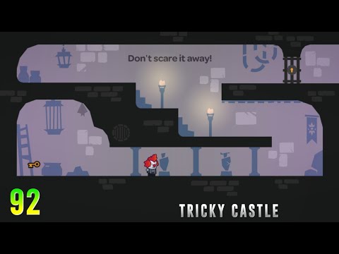 Tricky Castle gameplay scene for level 92 guide