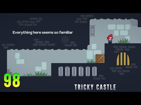 Tricky Castle gameplay scene for level 98 guide